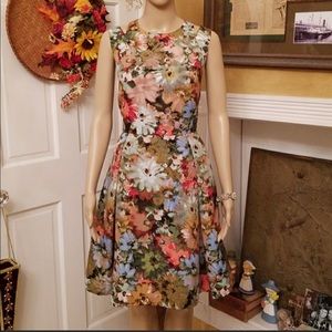 Gorgeous Neiman Marcus Floral Dress
